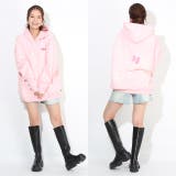 親子お揃い ディズニー 裏起毛 ビックシルエットパーカー 7191A 冬物 | BABYDOLL | 詳細画像8