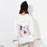 親子お揃い ディズニー 裏起毛 ビックシルエットパーカー 7191A 冬物 | BABYDOLL | 詳細画像18