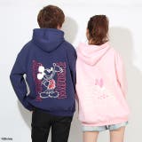 親子お揃い ディズニー 裏起毛 ビックシルエットパーカー 7191A 冬物 | BABYDOLL | 詳細画像20