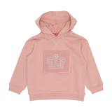 ローズピンク | 親子お揃い ボアワッペンパーカー 7383K 冬物 | BABYDOLL