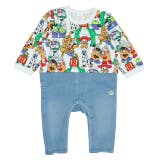 ホワイト | ディズニー トイ・ストーリー ドッキングロンパース 7863B | BABYDOLL