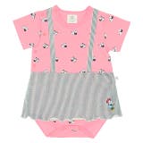ミニー | ディズニー スタイ付サロペットロンパース 2点セット 7910B | BABYDOLL