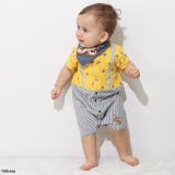 ディズニー スタイ付サロペットロンパース 2点セット 7910B | BABYDOLL | 詳細画像8