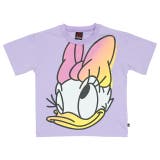 デイジー | 親子お揃い ディズニー グラデーションBIGフェイス半袖Tシャツ 8016K | BABYDOLL