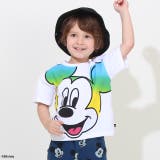 親子お揃い ディズニー グラデーションBIGフェイス半袖Tシャツ 8016K | BABYDOLL | 詳細画像9 