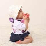 日よけ付きバックリボンベビー帽子 8160 | BABYDOLL | 詳細画像8
