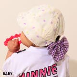 日よけ付きバックリボンベビー帽子 8160 | BABYDOLL | 詳細画像1