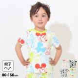親子お揃い ディズニー 総柄Tシャツ 8391K (ボトム別売) | BABYDOLL | 詳細画像1 