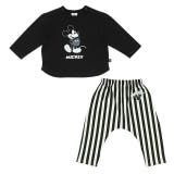 ミッキー | ディズニー セットアップ 上下2点セット 8526B | BABYDOLL