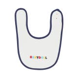 15カラフルロゴ/ホワイト | リバーシブルスタイ 8613 | BABYDOLL