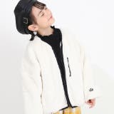 WEB限定 ボア×キルトリバーシブル中綿ブルゾン 8667K | BABYDOLL | 詳細画像11