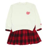 オフホワイト | フリル袖ドッキングワンピース 8954K | BABYDOLL