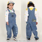 親子お揃い ミニオン ペイントデニムサロペットパンツ 9079K | BABYDOLL | 詳細画像2 