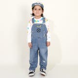 親子お揃い ミニオン ペイントデニムサロペットパンツ 9079K | BABYDOLL | 詳細画像3 