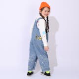 親子お揃い ミニオン ペイントデニムサロペットパンツ 9079K | BABYDOLL | 詳細画像8 