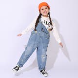 親子お揃い ミニオン ペイントデニムサロペットパンツ 9079K | BABYDOLL | 詳細画像9 