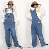 親子お揃い ミニオン ペイントデニムサロペットパンツ 9079A | BABYDOLL | 詳細画像4