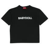 ブラック/PRINCESS(王女様) | 親子お揃い つながるファミリーTシャツ 9421K | BABYDOLL