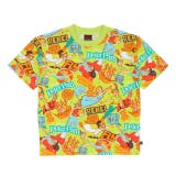 ピーターパン | 親子お揃い ディズニー ステッカー風総柄Tシャツ 9534K | BABYDOLL