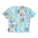 親子お揃い ディズニー ステッカー風総柄Tシャツ 9534K | BABYDOLL | 詳細画像23