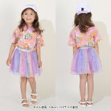 親子お揃い ディズニー ステッカー風総柄Tシャツ 9534K | BABYDOLL | 詳細画像2