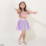 親子お揃い ディズニー ステッカー風総柄Tシャツ 9534K | BABYDOLL | 詳細画像10