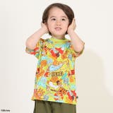 親子お揃い ディズニー ステッカー風総柄Tシャツ 9534K | BABYDOLL | 詳細画像15