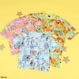 親子お揃い ディズニー ステッカー風総柄Tシャツ 9534K | BABYDOLL | 詳細画像16 
