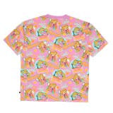 親子お揃い ディズニー ステッカー風総柄Tシャツ 9534A | BABYDOLL | 詳細画像14 