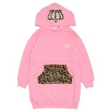 ローズピンク | バックメッセージフードワンピース 9919K | BABYDOLL