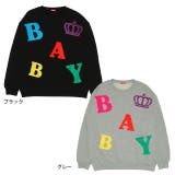 親子お揃い サガラロゴトレーナー 9927A | BABYDOLL | 詳細画像13