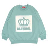 ターコイズ | 親子お揃い エンボス箔トレーナー 0210K | BABYDOLL