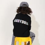 親子お揃い エンボス箔トレーナー 0210K | BABYDOLL | 詳細画像4