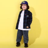 親子お揃い チェック長袖シャツ 0271K | BABYDOLL | 詳細画像4 