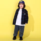 親子お揃い チェック長袖シャツ 0271K | BABYDOLL | 詳細画像5 