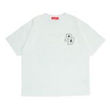 ホワイト | 親子お揃い バックロゴBIGTシャツ 0272K | BABYDOLL