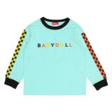 ライトブルー | チェッカー袖ロンT 0278K | BABYDOLL