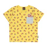 チップ&デール | ディズニー キャラクター総柄ポケットTシャツ 0292K | BABYDOLL
