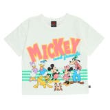 ホワイト | ディズニー キャラクター集合Tシャツ 0299K | BABYDOLL