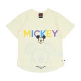 ミッキー | ディズニー バックキャラクターワッペンTシャツ 0304K | BABYDOLL