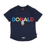 ドナルド | ディズニー バックキャラクターワッペンTシャツ 0304K | BABYDOLL