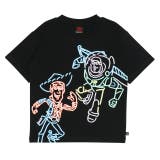 ウッディ&バズ | 親子お揃い ディズニー ネオンキャラクターTシャツ 0322K | BABYDOLL