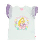 ラプンツェル/ホワイト | ディズニー プリンセス / フリルTシャツ 0325K | BABYDOLL