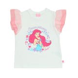 アリエル/ホワイト | ディズニー プリンセス / フリルTシャツ 0325K | BABYDOLL