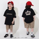 親子お揃い ロゴ刺繍Tシャツ 0340K | BABYDOLL | 詳細画像2