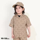 親子お揃い ロゴ総柄シャツ 0342K (ボトムス別売り) | BABYDOLL | 詳細画像1