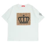 ホワイト | 総柄貼付Tシャツ 0345K | BABYDOLL