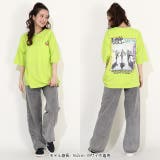 親子お揃い 転写グラフィックBIGTシャツ 0391A | BABYDOLL | 詳細画像2 