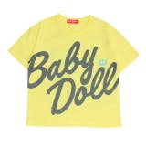 イエロー | バックナンバープリントTシャツ 0455K | BABYDOLL
