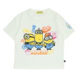 ホワイト | 親子お揃い ミニオン キャラクターTシャツ 0456K | BABYDOLL
